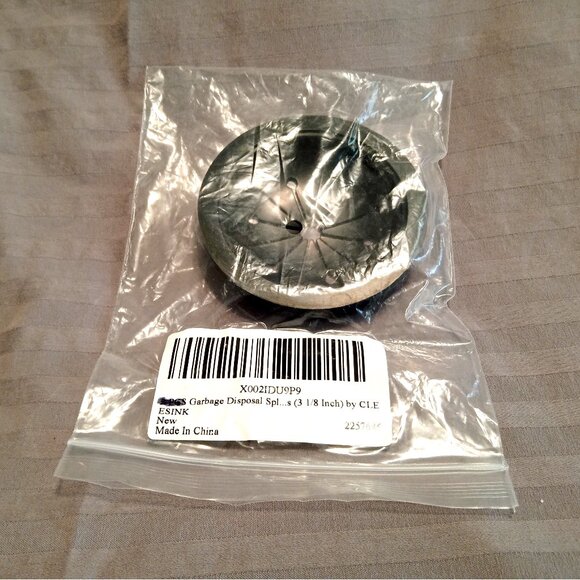 3-1/8 inch CleeSink Kitchen Garbage Disposal Splash Guard Sink Baffle (1 Pack) - Picture 4 of 8